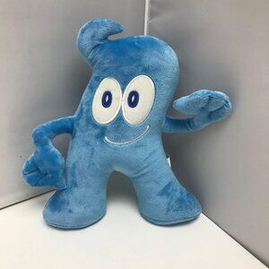 Shanghai World Expo Blue Mascot Haibao Plush Stuffed Toy 10"